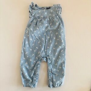 Gap Chambray Romper